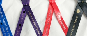 Personalised Memorial Ribbon