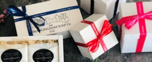 Personalised Satin Ribbon - The Framlington Soap Company